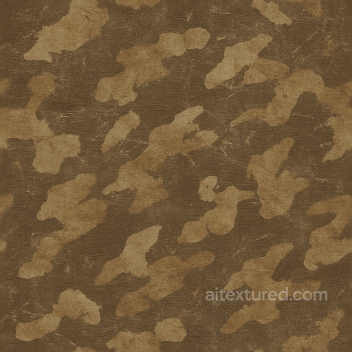 Ripstop Fabric Camouflage With Paint Chipped And Worn Effects seamless Camouflage PBR texture