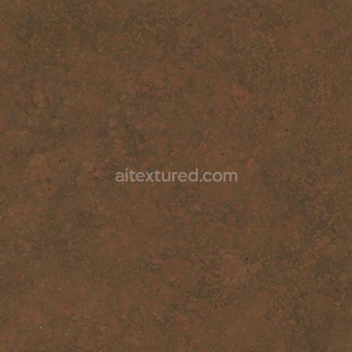 Cracked Red Ground — Weathered Worn Cracked Red Clay Cracks — PBR seamless 3D texture