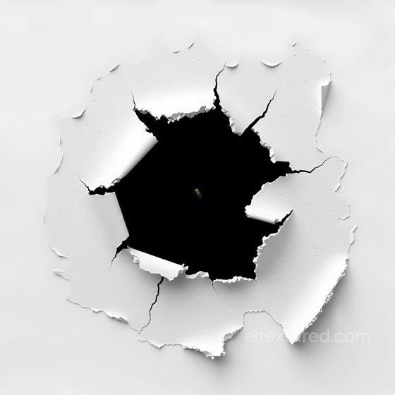 Cracked and Holed White Paint PBR Texture with Jagged Fractures Cracked & Holes texture preview