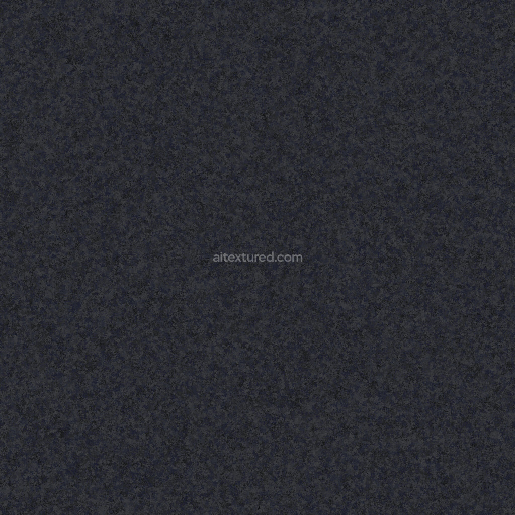 Seamless rubber texture with dark appearance for 3D modeling.