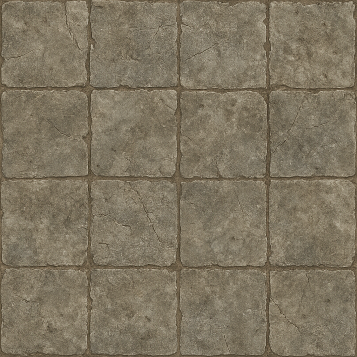 Aged Stone Floor seamless PBR texture preview
