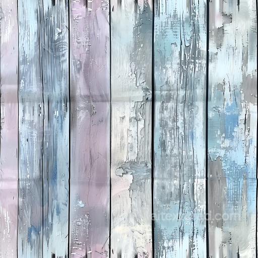 Painted Weathered Wood Planks Seamless Texture with Vintage Patina seamless Wood PBR texture