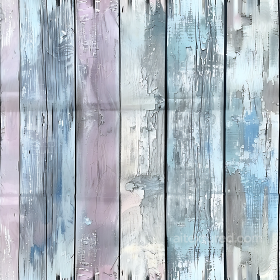 Painted Weathered Wood Planks Seamless Texture with Vintage Patina Wood texture preview