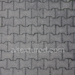seamless Seamless Concrete Interlocking Paving Texture PBR 4K texture 8k free download PBR