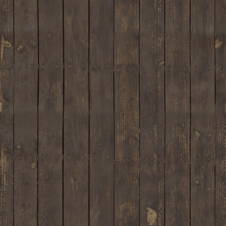 Wooden Bridge Planks Wood seamless PBR texture preview