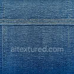 seamless Seamless 3D Cracked Denim Fabric PBR Texture with Detailed Stitching in Blue texture 8k free download PBR
