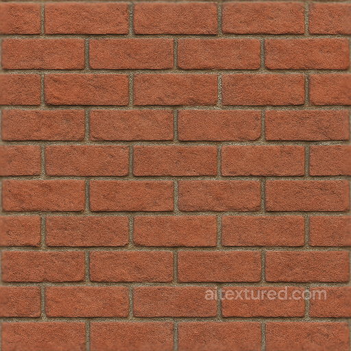 Seamless Red Brick 3D Texture PBR 8K Photorealistic Wall Surface seamless Brick PBR texture