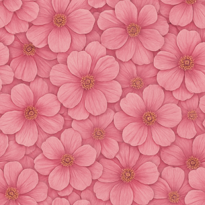 Pink Flower Seamless PBR Textures for Realistic Floral 3D Materials