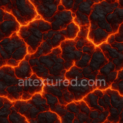 seamless Detailed Magma Texture texture 1024x1024 free download PBR