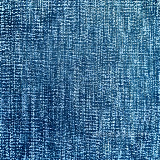 Cracked Denim Fabric PBR Texture with Worn Blue and White Detailing seamless Denim jeans PBR texture