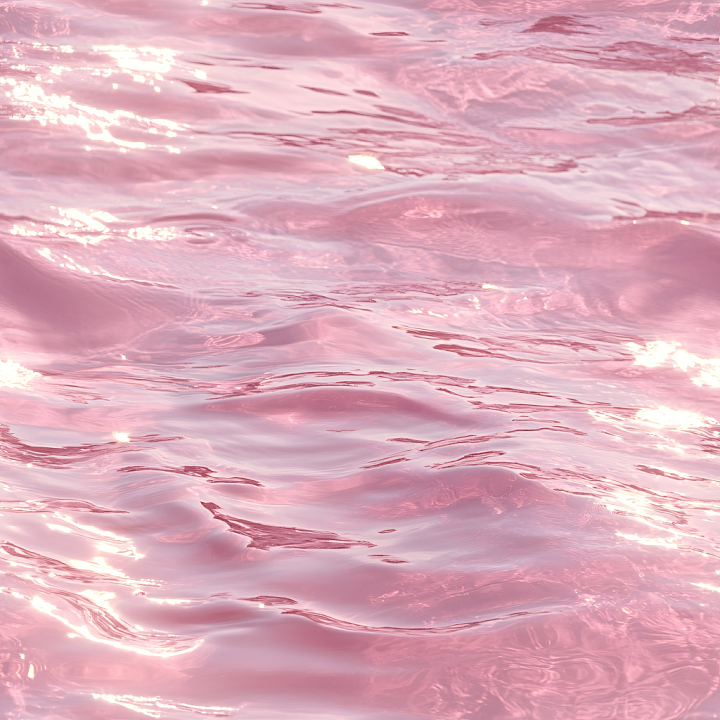 Pink Water Surface with Gentle Wave Patterns seamless PBR texture preview