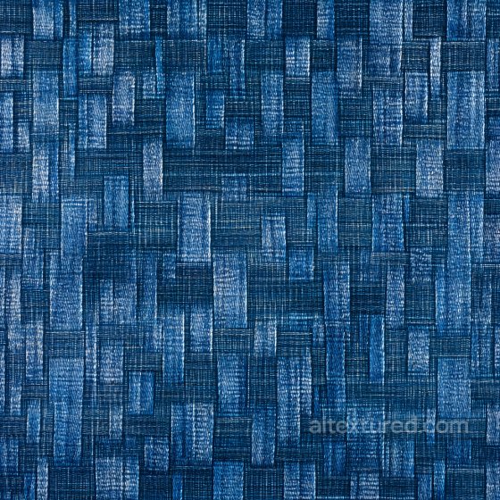 Cracked Denim Fabric Texture with Woven Pattern and Blue Shades Denim jeans texture preview