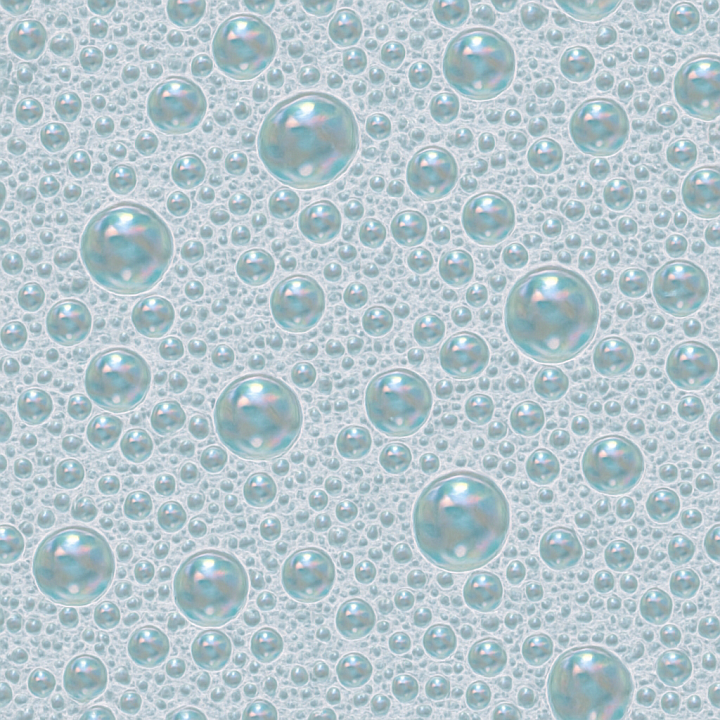 Soapy Bubbles seamless PBR texture preview
