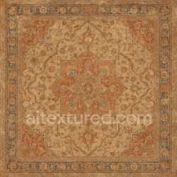 seamless Aged Oriental Carpet Texture Seamless texture 8k free download PBR