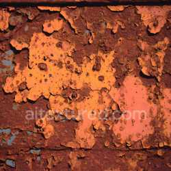 seamless Seamless 3D Rusty Metal Cracked Paint PBR Texture with Flaking Orange and Brown Rust texture 8k free download PBR