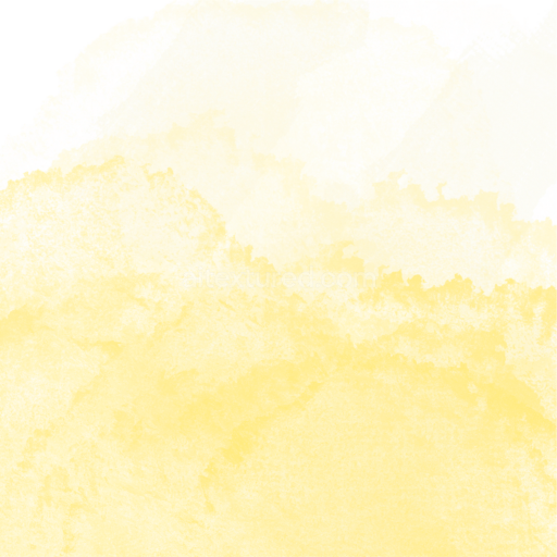 Seamless 3D PBR Texture of Soft Yellow Watercolor Wash with Light Variations