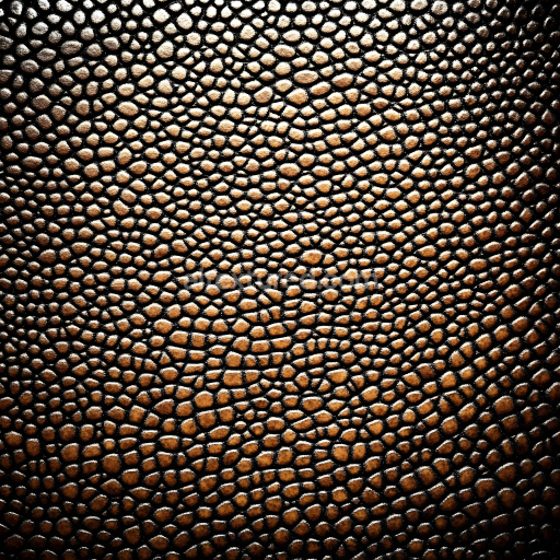 Seamless 3D PBR Texture of Highly Detailed Reptilian Skin with Raised Scales and Glossy Highlights