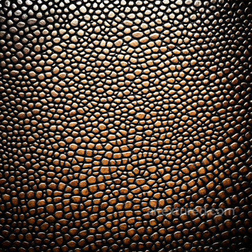 Highly Detailed Reptilian Skin Seamless Texture with Raised Scales and Glossy Highlights seamless Skin PBR texture