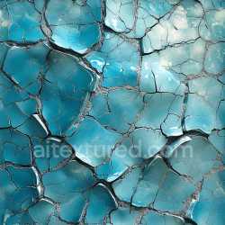 seamless Seamless 3D Cracked & Holes PBR Texture of Glossy Blue Ceramic Shards texture 8k free download PBR
