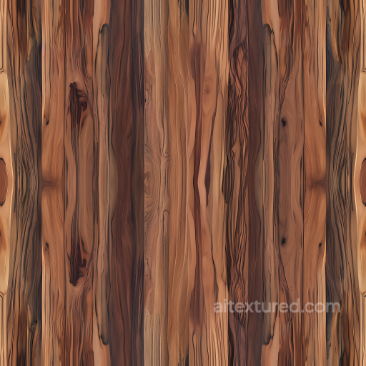 Rustic Reclaimed Wood Planks PBR Texture with Distinct Grain and Knots seamless Wood PBR texture