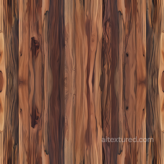 Rustic Reclaimed Wood Planks PBR Texture with Distinct Grain and Knots Wood texture preview