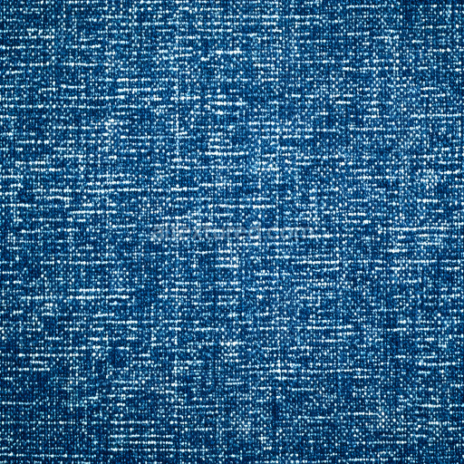 Seamless 3D cracked denim fabric PBR texture with blue woven detail