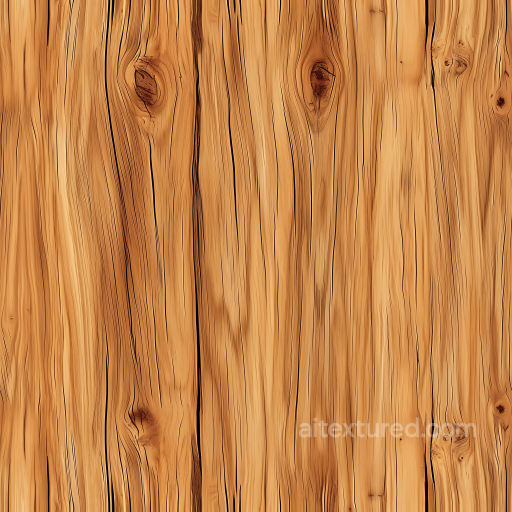Pine Wood Planks PBR Texture with Natural Knots and Grain seamless Wood PBR texture
