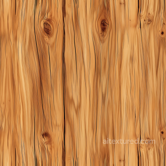 Pine Wood Planks PBR Texture with Natural Knots and Grain Wood texture preview