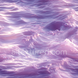 seamless Seamless 3D PBR Texture of Stylized Lavender Ocean Surface with Soft Foamy Waves texture 8k free download PBR