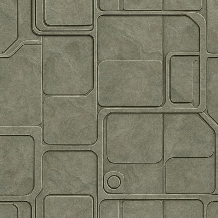 Natural Futuristic Panel seamless PBR texture preview