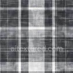 seamless Seamless 3D PBR Texture of Gray and White Light Plaid Fabric Pattern texture 8k free download PBR