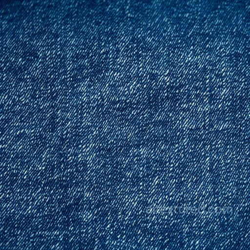 Denim jeans - cracked denim PBR texture featuring worn, distressed blue fabric with holes texture preview