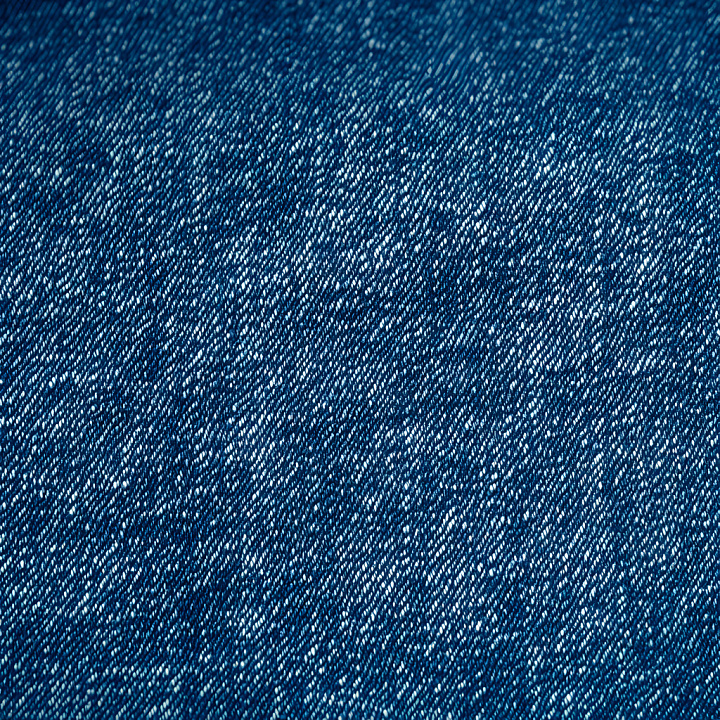 Cracked Denim Featuring Worn, Distressed Blue Fabric With Holes seamless PBR texture preview