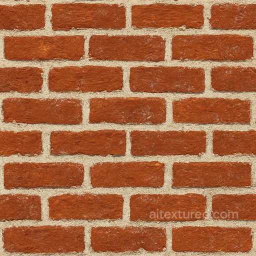 Coarse Painted Brick Seamless Texture seamless Brick PBR texture