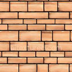 seamless Seamless 3D PBR Cracked Orange Brick Wall Texture with Weathered Surface texture 8k free download PBR