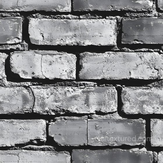 Cracked Brick Wall PBR Texture with Rough Weathered Surface Brick texture preview