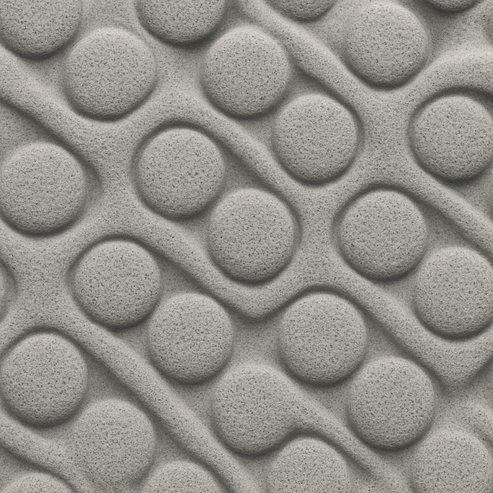 Patterned Foam seamless PBR texture preview