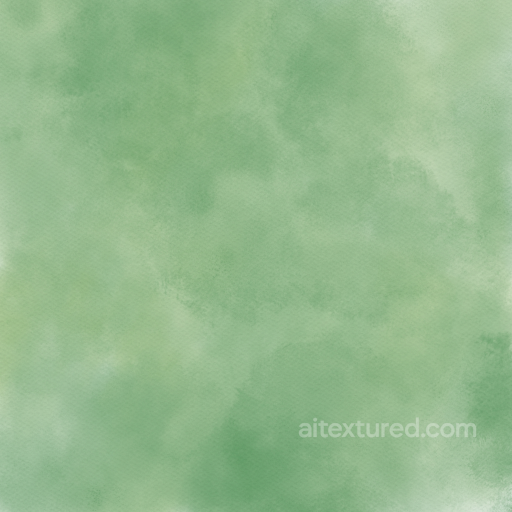 Watercolor Texture in Soft Green with Subtle Fabric Weave seamless Watercolor texture PBR texture