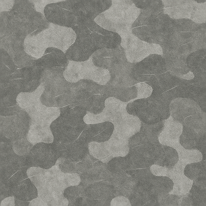 Snow Camo Fabric With Camouflage Paint Scratches And Dull Finish seamless PBR texture preview