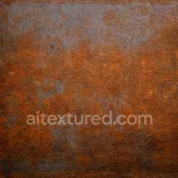 seamless Seamless 3D Rusty Metal PBR Texture with Corrosion, Pitting, and Orange-Brown Patina texture 8k free download PBR