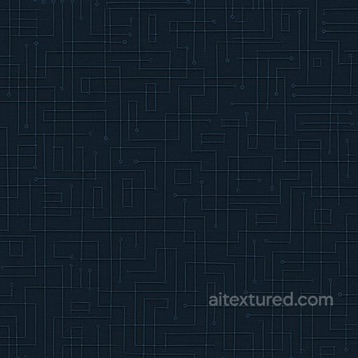 Detailed Techno Grid Seamless Texture seamless Sci-fi PBR texture