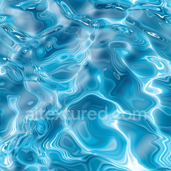 seamless Seamless 3D PBR Texture of Stylized Flowing Blue Water Surface with Light Ripples texture 8k free download PBR