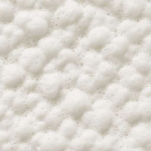 Fluffy Froth Seamless Texture