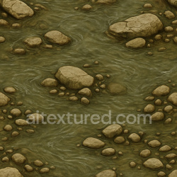 seamless Ancient River Seamless Texture texture 1024x1024 free download PBR