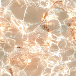 seamless Seamless 3D PBR Texture of Shallow Water with Golden Sunlight Caustics texture 8k free download PBR