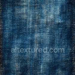 seamless Seamless 3D Cracked Denim Fabric PBR Texture with Worn Blue Weave and Stitching texture 8k free download PBR