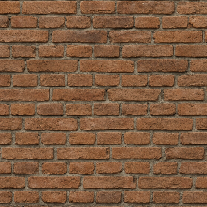 Natural Old Brick seamless PBR texture preview