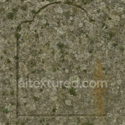 seamless Seamless 3d texture pbr 8k old tombstone weathered stone with moss and cracks texture 8k free download PBR