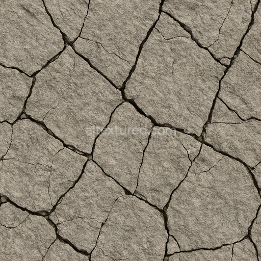 Cracked Stone Seamless Texture