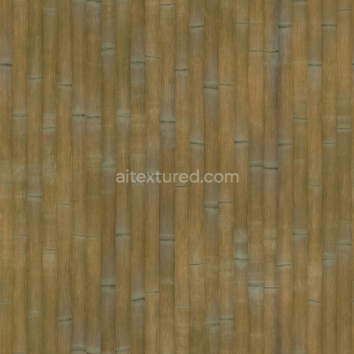 Bamboo Seamless Pbr Tileable Natural Texture Green Wood Grain Pattern